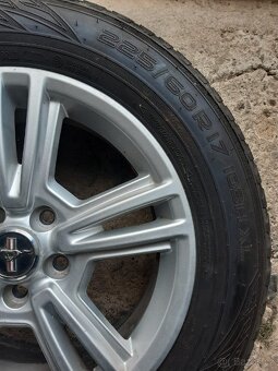 ALU kola Ford-MUSTANG 225/60/R17 zimní penu - 2