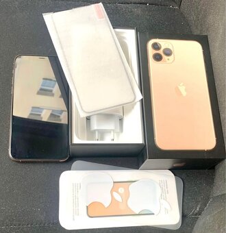 iPhone 11 Pro Max Gold BATERIE 100% TOP - 2