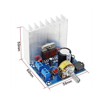 zesilovač TDA7377 2x35W 12V - 2