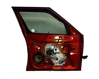 Levé přední dveře oranžová metalíza LF3H Škoda Yeti 5L 2011 - 2