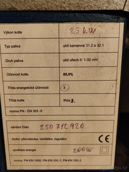 Automaticke kotel tuha paliva 25KW ovladatelný přes internet - 2