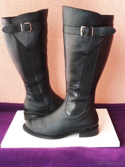 kozačky Semler dámské kožené velikost 5 - 2