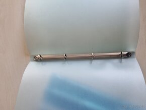 Desky A4 kroužkové - 4 kroužky - průsvitné - 2