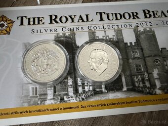 Stříbrná mince 2 Oz The Tudor Beasts Queens Lion 2026 - 2