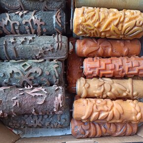 Retro dekorativní malířské válečky - 2