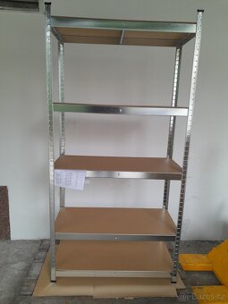 Regály pro domácnost,nosnost 875 kg,180x90x40 v,š,h - 2