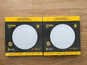 Stropní LED svítidlo se senzorem VALI 2, 18W - 2