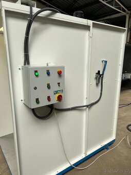 Lakovací kabina prášková barva - 2