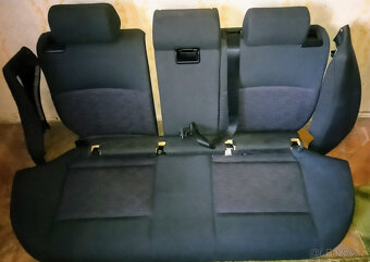 Látkové sedačky do BMW E46 touring - 2