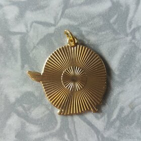 Přívěsek "Kosmonaut na velrybě" - 2