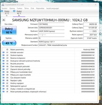 SSD NVMe Samsung 1 Tb - 2