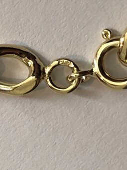 Zlatý pánský náramek. - 2