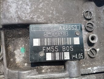 Saab 9-5 2.3t - převodovka - 2