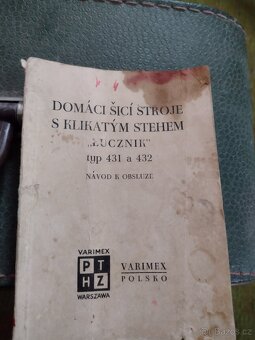 Přenosný šicí stroj - 2