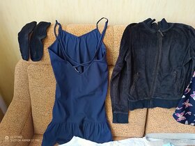 Dámské oblečení vel. S,M,XL, XXL. Šaty, halenky, opasek - 2