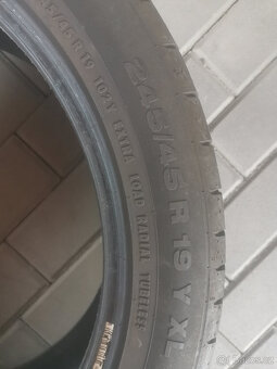 Sada letních pneu CONTINENTAL 245/45 R19 YXL - 2