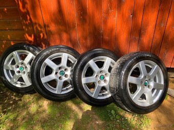 Alu kola 5x100 r15 Škoda Fabia II - 2