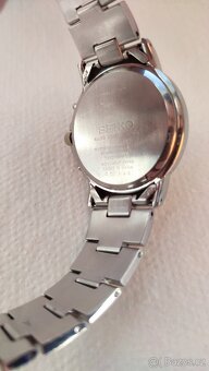 Japonské rádiem řízené hodinky SEIKO 7B52-0AF0 Solar - 2