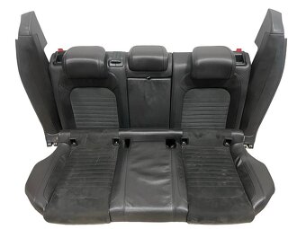 Sedačky černá kůže alcantarou VW Passat B8 sedan 2018 - 2