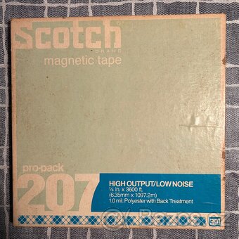 Alu cívka Scotch a s původní krabicí - 2