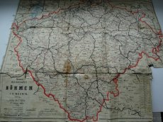 Stará mapa z roku 1891 - 2