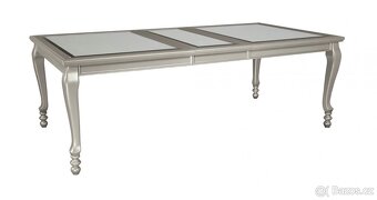 Luxusní stúl se židlema ve stylu glamour - 2