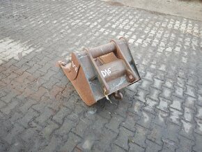 Lžíce podkopová zubatá pevná 60 cm, D16 - 2