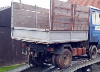 Zvýšené sajtny na Multicar M25 - 2