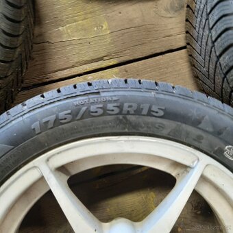 Smart Fortwo - zimní sada 175/55R15 + 145/65R15 - 2