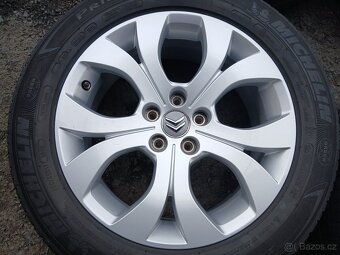 Prodám sadu Orig ALU kol Citroen 225/55 R17 letní - 2