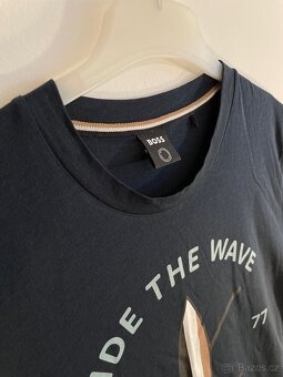 👕 Pánské tričko BOSS – Dark Blue (vel. S) | Skoro nové - 2