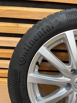 Alu kola Platin s pneu Continental 225/55 r17 5x112❄️ - 2