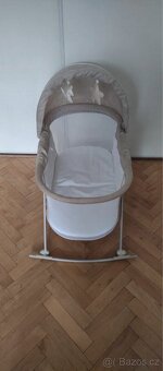 CESTOVNÍ POSTÝLKA KINDERKRAFT LOVI 3 V 1 BÉŽOVÁ - 2