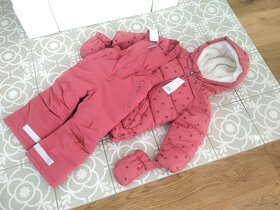Nový set FF 98 zimní teplá bunda + oteplovačky - 2