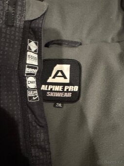 Pánská zimní/lyžařská bunda Alpine Pro XXl - 2