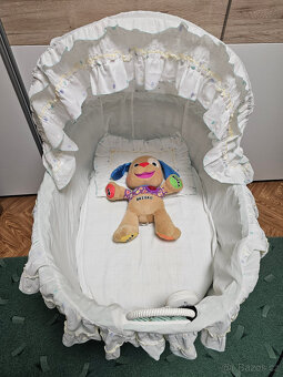 Proutěný koš pro miminko Leipold - 2