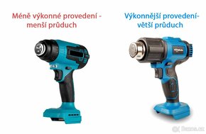 Aku horkovzdušná pistole pro Makitu 18V - sleva - skladem - 2