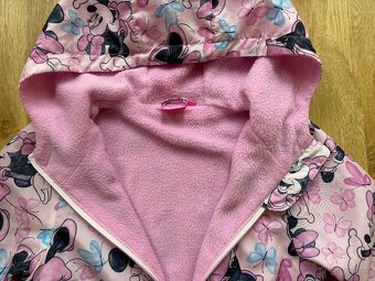 Lehká bundička Minnie vel. 134. - 2