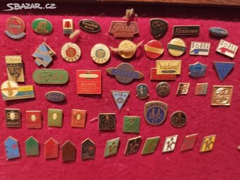 Odznaky - různé druhy, starší znaky firem - 2