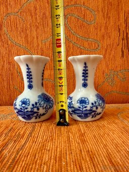 Cibulák Dubí, váza 2ks, porcelán - 2