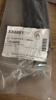 Těsnění dveří na Corvette C3 - 2