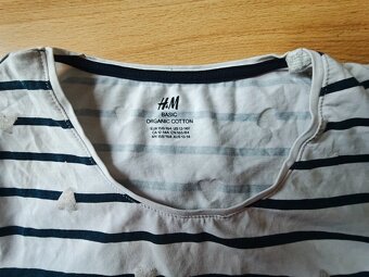 H&M tričko se srdíčky - 2