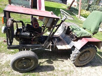 Domácí malotraktor - 2