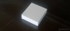 Krabice z lepenky, bílé, 80x75x24mm, jako nové - 2