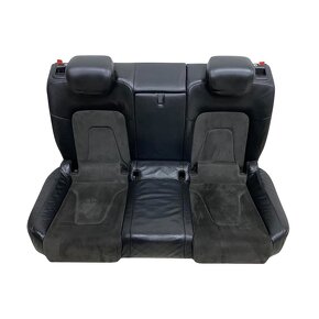 Sedačky černá kůže alcantara Audi A5 8T Coupe r.v. 2008 - 2