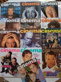 Kompletní ročníky časopisu Cinema - nevázané - 2
