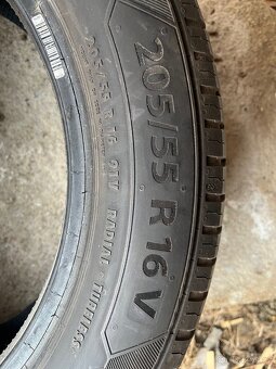 ALU kola s letním pneu Barum 205/55/R16 - 2