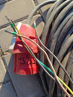 Kabel 380 V 4x6 CU lanko - 2