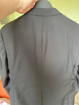 Černý oblek Bandi 50/170 tailored fit - 2