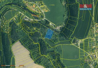 Prodej lesa, 6543 m², Římov - Branišovice - 2